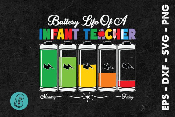 Battery Life SVG for Crafts & Graphics