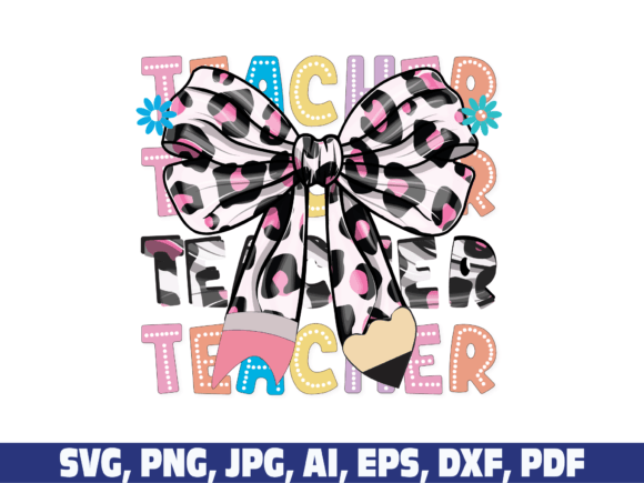 Coquette Teacher Graphics for Crafts Review