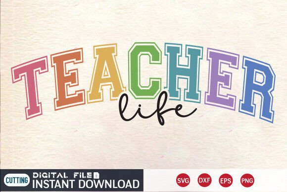 Crafts & Graphics: Teacher Life SVG PNG Review