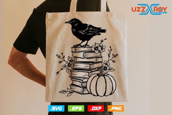 Halloween Book Lover SVG: Crafts & Graphics