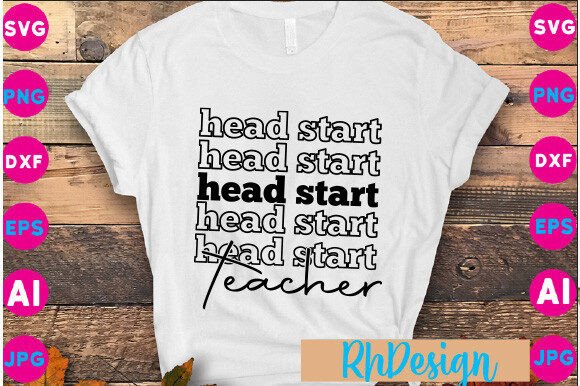 Head Start Teacher Graphics for Crafts