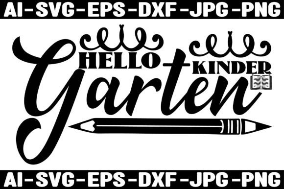 HELLO KINDER GARTEN: Graphics for Crafts
