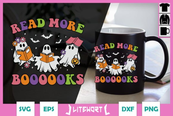 Read More Booooks Teacher SVG for Crafts and Graphics