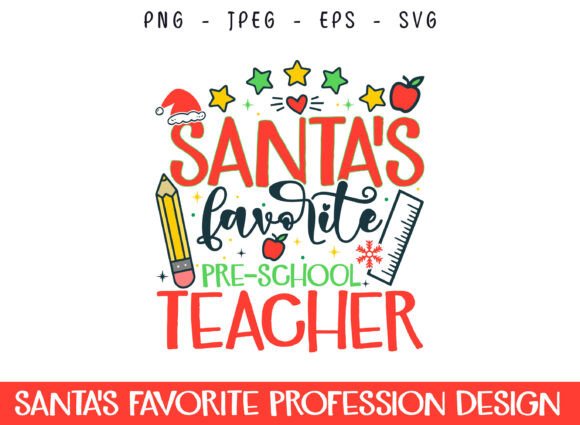 Review: Santa’s Favorite Preschool Teacher SVG