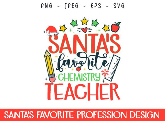 Santa's Favorite Chemistry SVG: Graphics for Crafts