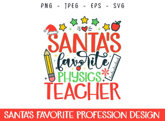 Santa's Physics SVG: Graphics & Crafts
