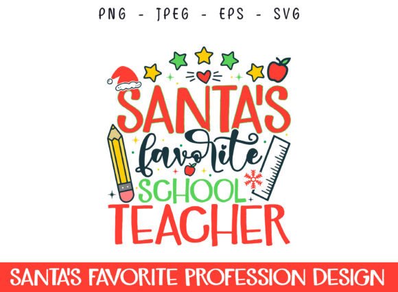 Santa’s Favorite Teacher SVG: A Designer’s Review