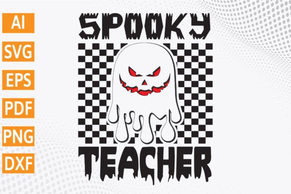 Spooky Teacher SVG: Graphics for Crafts